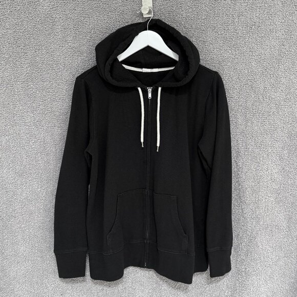 GAP Vintage Soft Classic high cotton, longer length Full-Zip Hoodie - Picture 3 of 7